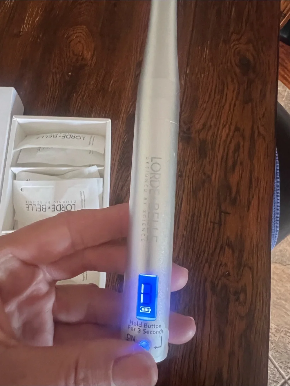 Lorde + Belle RegenPen™ Silver nano-channeling pen